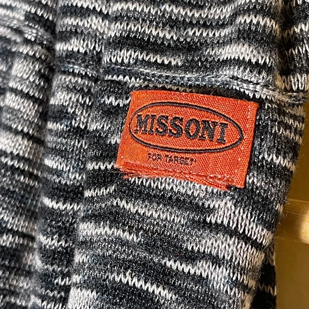 Missoni Black and Gray Scarf Wrap